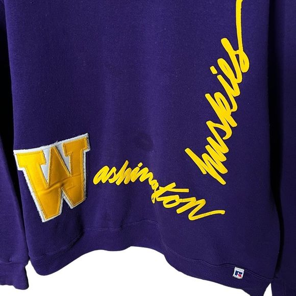VTG Russell Athletic UW Huskies Crewneck Large - Picture 2 of 3
